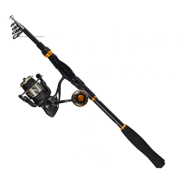 Portable Telescopic Fishing Rod Spinning Hand Tackle Sea Rod