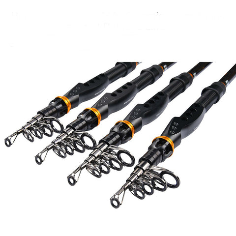 Portable Telescopic Fishing Rod Spinning Hand Tackle Sea Rod