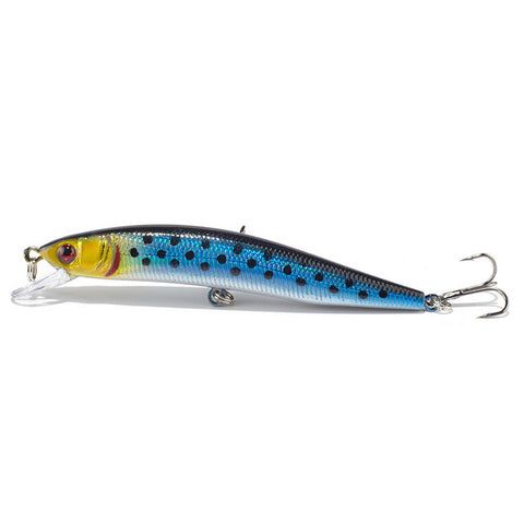 Floating Minnow Fishing Lure Laser Hard Artificial Bait